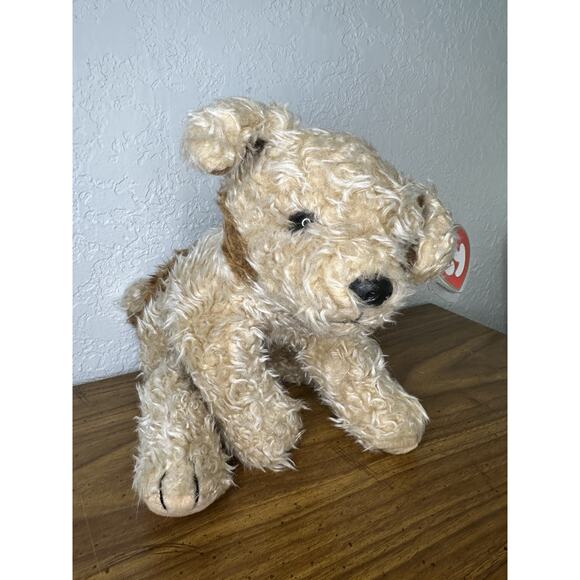 Ty Beanie Babies Classic Buddy Plush 1997 "TAFFY" the Shaggy Terrier Dog - 9" - Picture 2 of 6